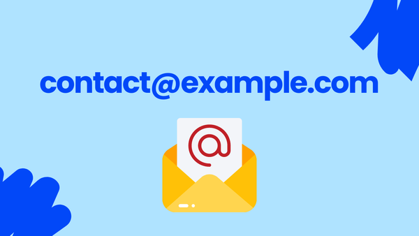 Set up an email address with your domain name